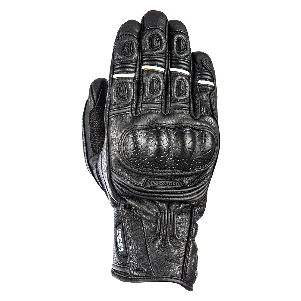 Oxford Oxford Mondial Short Womens Gloves Black/White